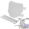 BIUGERCN Targa Anteriore Moto per Surron, Targa Portanumero Dirt Bike per Surron Light Bee S X Talaria Sting MX3 MX4 MX5 TL4000 TL5500 E-Bike Bici Elettrica Bianco