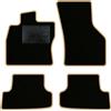 QUEMAR Tappetini Auto compatibili con Seat Leon III 5F 2012-2019/ Kit Tappeti in Moquette e Gomma su Misura (Set 2 Anteriori + 2 Posteriori)/ Ricami e Colori Personalizzati (0 Ricami, Bordo Beige)