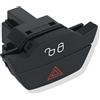 ZAMDOE 1767567 Pulsante Luci Emergenza Blocco per Ford Transit Focus Mk3 Kuga 2nd Gen B-Max C-Max Mk2 Ecosport Fiesta Mk7 Sblocco Interruttore Luce Emergenza, chiusura centralizzata BK3T13A350AA