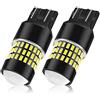 LncBoc 2X T20 LED Lampadine 4014PX 66SMD per Auto Girare Segnale Freno LED Luce W21W 7440 7443 Fanale Di Arresto Di Coda LED Lampadina 12V 24V Bianco