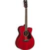YAMAHA FSX800C RUBY RE Chitarra Elettrica Acustica, Rosso (Ruby Red)