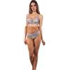 Verdissima Bikini Reggiseno con Coppe Imbottite e Ferretto JA02D + Slip Alto JA11, Lilla 00011, 3