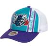 Mitchell & Ness Retro Trucker Snapback HWC Charlotte Hornets, bianco, Taglia unica