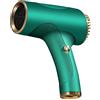 Eljeczt Phon Senza Fili A Batteria Ricaricabile USB - Asciugacapelli Portatile da Viaggio - Aria Calda per Campeggio Camper, Green