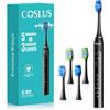 COSLUS C30 Spazzolino elettrico per adulti, pulizia profonda efficace e delicata