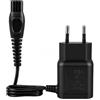 SEASJHBAY Caricabatterie da 15 V per rasoio elettrico Philips, adatto per HQ8505, S5000, HQ6070, S9000, Trimmer Philips, cavo di ricarica Philips One Blade, alimentatore di rete e cavo di ricarica, protezione