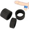 Generico Set di 3 anelli da allenamento leggeri per uomo, accessori speciali per anelli da stretching per uomo - E45IT (Black)