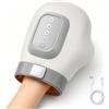 Neulriscn Massaggiatore portatile a compressione termica, massaggiatore elettrico per mani e polsi, ideale per artrite e sindrome del tunnel carpale, sollievo dal dolore. Perfetto per casa e ufficio (2500mah)