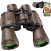 LANDVIEW Binocolo ad alta potenza 20 x 50 per adulti, con adattatore per smartphone, HD, professionale/quotidiano, impermeabile, compatto, per bird watching, escursionismo, concerto, viaggi, con lente