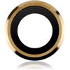 Generic Mobile TM - Lenti per fotocamera posteriore, 10 pezzi, in vetro singolo, per iPhone 6 Plus e 6S Plus, Premium Real Sapphire - Oro