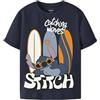 Name IT Nkmact Stitch SS Nreg Top Box Wdi, Blazer Navy, 134/140 cm Bambini e Ragazzi