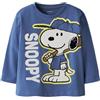 NAME IT Nmmdenis Snoopy LS Nreg Top Box Sky, Delft, 104 Bambini e Ragazzi