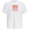 Jack & Jones Jcofusion Gradient Box Front Tee SS Crew