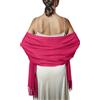 PIOYMEYA Sciarpa Stola Viola Chiaro Donna Invernale Scialle Sciarpe Elegante Cerimonia Foulard Pashmina