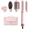 MESCOMB 5 in 1 Air Styler & Spazzola Asciugacapelli, Doppia Tensione, Nessun Danno Termico con Ricci Liscio Volume con Scatola Portaoggetti Adatto per Fare Regali, Viaggio (110V-120V/220V-240V)