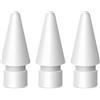 flintronic Punta per Apple Pencil, 3 Pezzi Punte Tips, Alta Sensibilità Punte, Punta Ricambio Accessori, per Apple Pencil 1a e 2a Generazione, Compatibile con Apple Pencil Punta (Bianco *3)