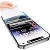 JUVENPROTO 3 Pezzi per Honor 200 TPU Pellicola Protettiva Idrogel,Pellicola Protettiva TPU per Trasparente HD Morbida Display ID Impronte Digitali(Non Vetro Temperato)