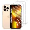 Hhfcryst Protezione dello schermo opaca in idrogel per iPhone 13 Pro Max, 3 pezzi antigraffio, antiriflesso, pellicola protettiva in TPU, pellicola idrogel antimpronta ad alta sensibilità