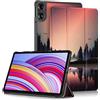 Yiernuo Custodia per Xiaomi Redmi Pad Pro 12.1 Pollici 2024 Tablet,Ultra Sottile Cover con Funzione Supporto e Auto Sveglia/Sonno,Crepuscolo