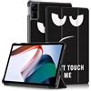 Yiernuo Custodia per Xiaomi Redmi Pad SE 11 Pollici Tablet,Ultra Sottile Cover con Funzione Supporto e Auto Sveglia/Sonno,Don't Touch