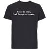 all You Can Tee T-Shirt Ross di Sers Black T-Shirt Unisex - Adulto (Pacco da 1)