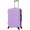 CELIMS - Valigia Grande 23 kg Rigida Leggera | Valigia da Stiva 75cm Donna | Lucchetto Integrato | ABS | Trolley Grande 75cm con 4 Ruote | Viola