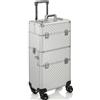 Xanitalia Trolley Professionale per Estetiste e Parrucchieri Diamond Silver NEW