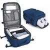 BJLFS Borse da Cabina per Ryanair 40×30×20 Zaino da Viaggio Aereo Bagaglio a Mano 40x20x25 Easyjet 45×36×20 Bagaglio a Mano Wizzair 40x30x20 Zaino Casual per Laptop da 14 Pollici