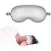 Generico Coperture per gli occhi per il sonno - Maschera blackouts notturna, sfumatura per gli occhi leggera | Bradesda comoda liscia per voli, meditazione, ufficio, riposo domestico, cinturino elastico regola