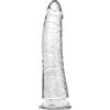 Meslav Dildo Trasparente Realistico - Consolatore da 20 cm Morbido e Flessibile con Forte Ventosa, Modello Anale per Principianti e Coppie, Pene Cristallo come Sex Toy/Giocattolo Sessuale