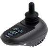 Shalmidor Joystick Controller di ricambio per sedia a rotelle elettrica, DC24 V, controller per sedia a rotelle elettrica a 5 velocità regolabile, joystick controller ML2P+, cavo adattatore con prompt audio e