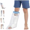 COMNICO Copertura impermeabile per gambe per bambini, per la doccia, borsa da doccia riutilizzabile, protezione impermeabile per gambe e ferite alla caviglia
