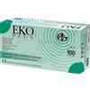 Gima Eko Plus Guanti in Lattice da Esame Ambidestri Monouso Finemente Talcati Taglia M 100 Guanti