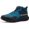 Columbia Konos TRS Outdry Mid Rise - Scarponi da Trekking ed Escursionismo, da Uomo, Colore Blu Fenice, Taglia 40