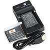 DSTE DE DSTE - Batteria agli ioni di litio e caricabatterie micro USB, compatibile con Nikon EN-EL19, Coolpix S32, S100, S4100, S4200, S4300, S5200, S5300