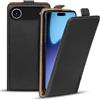 Verco Flip Cover per iPhone Air Case, Flip Style Custodia per iPhone Air Custodia Flip Case Custodia verticale pieghevole Nero