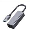 ULANSeN 2.5GBase-T Adattatore di rete USB 3.0 RTL8156B 2500/1000/100Mbps USB 3.1 Gigabit Ethernet Scheda RJ45 LAN Controller per Laptop Desktop