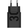 Audiosystem Carica Batterie Rapido per Motorola 30W Moto G82 G83 G84 G85 G71 G72 G73 G62 G60 G60s G55 G35 Con ingresso USB Type C Turbo Power Sostituisce il Caricatore Originale Nero