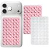 Neuytiky 2 Pezzi Ventosa Per Cellulare,Ventose in Silicone,Supporto Quadrato a Ventosa,Ventosa per Cellulare su un Fronte Doppio in Silicone,Adatto per Telefoni Cellulari,Power Bank e Guida