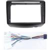RQHTHTR Mascherina Autoradio Per TOYOTA Per VITZ Per YARIS Per ECHO 1999-2005 9 POLLICI Autoradio CD Stereo Android Schermo Audio Lettore Video Multimediale Cavi Pannello Radio(C)