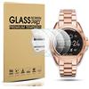 Diruite 4 Pezzi per Michael Kors Access Bradshaw Vetro Temperato Pellicola | Pellicola Protettiva Vetro Temperato Durezza 9H,Antigraffio,Alta Sensibilità,Senza Bolle,Protezione a Copertura Completa