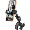 woleyi Supporto Telefono Scooter con Braccio Alluminio - Stabile, non Cade | Supporto Cellulare Monopattino Elettrico, Barca, Moto, Bicicletta, Morsetto Manubrio per iPhone 17 16 15 Pro Max Plus, Pixel