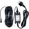 ECOWITT Cavo di prolunga da 20 m e alimentatore DC 12 V/1 A per WS80/WS90/WN90LP/WN90SDI