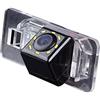 Kalakass Telecamera Auto HD Telecamera 170 Gradi Visione Notturna Retromarcia Auto Retrocamera Con Luci Led Sostituzione per E82 3 Series E46 E90 E91 5 Series E39 E53 X3 X5 X6
