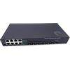 Elfcam® - Switch Ethernet Gigabit con 8 porte SFP e 8 porte Ethernet 10/100/1000Mbps, Plug & Play Non gestito, Metallo Robusto (8 Porte SFP)