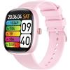 Velmood Smartwatch Bambini con GPS, Chiamate, Videochiamate, Chat Vocale, Modalità Scuola, Smart Watch per Ragazzi e Ragazze Rosa