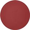 Eglooh - Apollo - Mouse Pad Rotondo in Vera Pelle Rosso Vivo cm 23x23 - Tappetino Mouse Tondo per Scrivania e Ufficio con Cuciture Artigianali e Fondo Antiscivolo - Made in Italy