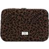 Starnearby Custodia PC Portatile con Stampa Leopardata, Custodia Trapuntata per Laptop, Custodia Protettiva per Tablet Compatibile con MacBook Air/Pro 11/13/14/15/16 Pollici