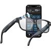 OBEST Occhiali da Sole Intelligenti Bluetooth con Fotocamera 1080P, Smart Glasses con Funzione di Registrazione Foto/Video/Audio, Assistente Vocale AI, Traduzione in Tempo Reale e Telefonia Bluetooth