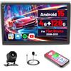 Inefala [4G+128G]Inefala Android 15 Autoradio per Fiat Bravo 2008-2013 con Wireless Carplay Android Auto, 9 Pollici Touchscreen Stereo Auto Bluetooth con Navi GPS WiFi RDS/FM SWC Retrocamera Mic